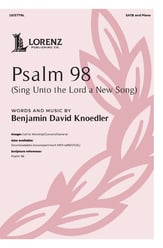 Psalm 98 SATB choral sheet music cover